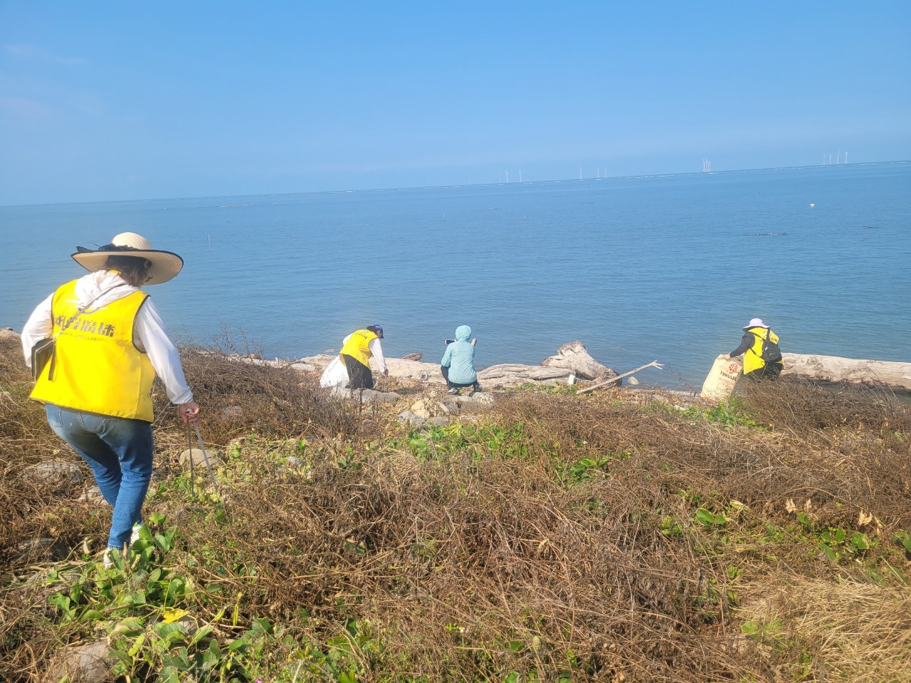 1131015國聲廣播愛海洋淨灘行動