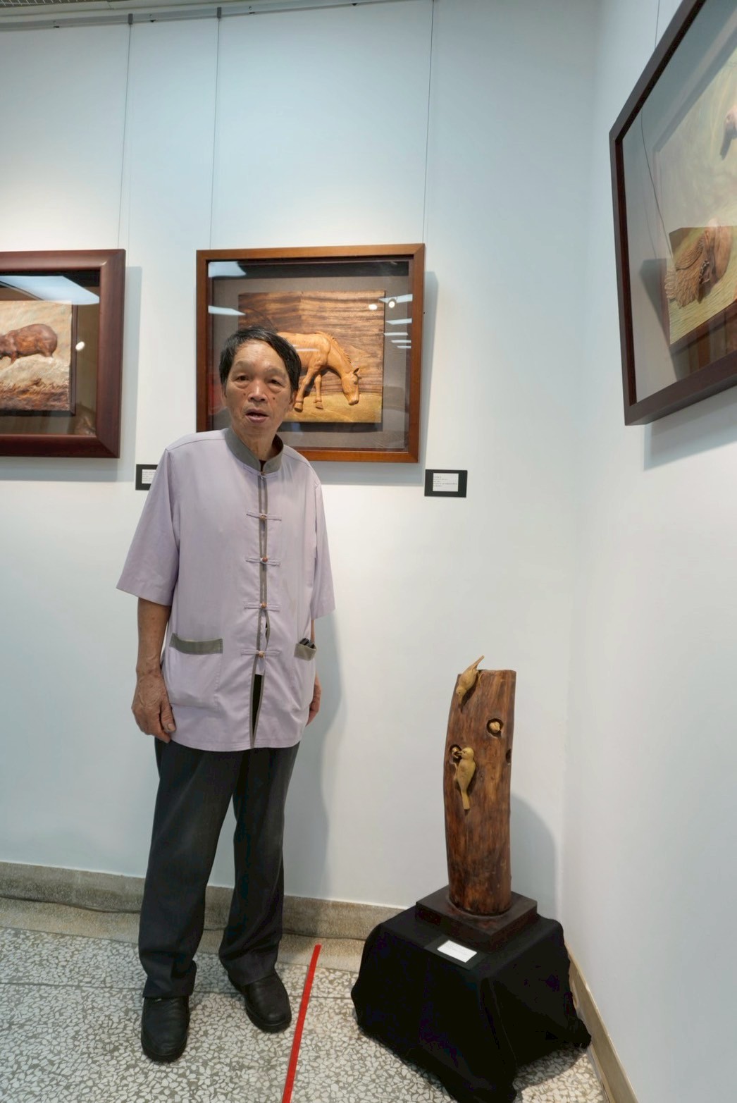 黃媽慶木雕六十 - 生物造型創作+乙巳年生活影像紀錄