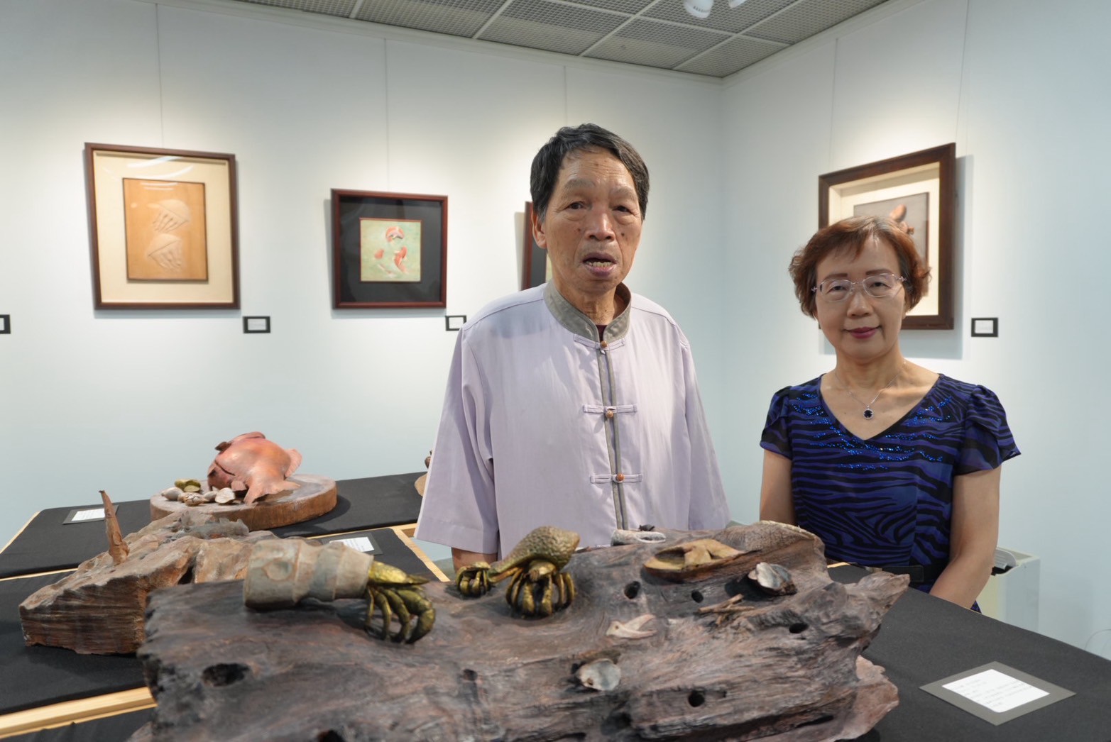 黃媽慶木雕六十 - 生物造型創作+乙巳年生活影像紀錄