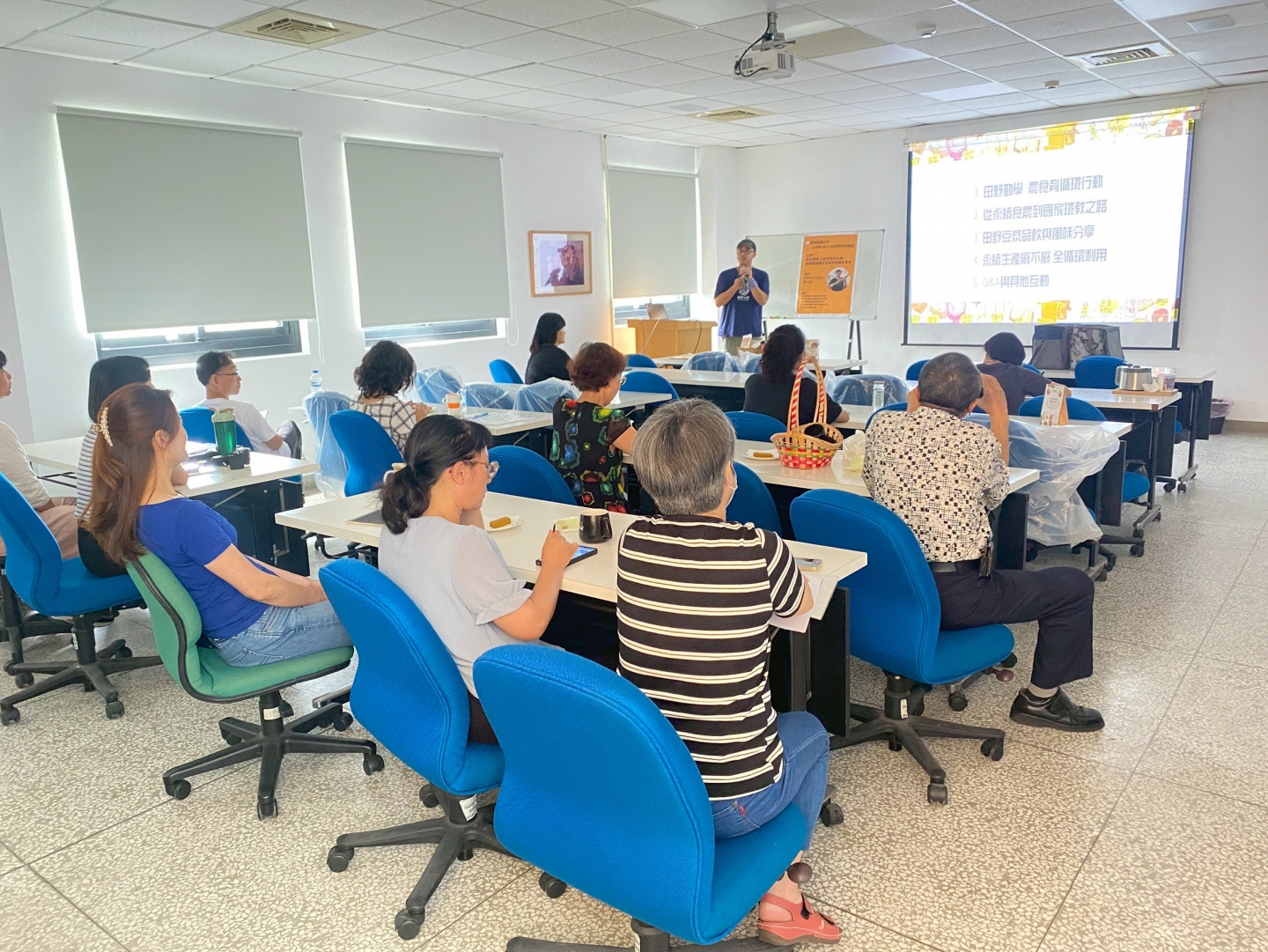 114年第ㄧ場在職進修,陳光鏡,吃的選擇,決定世界的未來-從國產雜糧大豆看見食農新革命