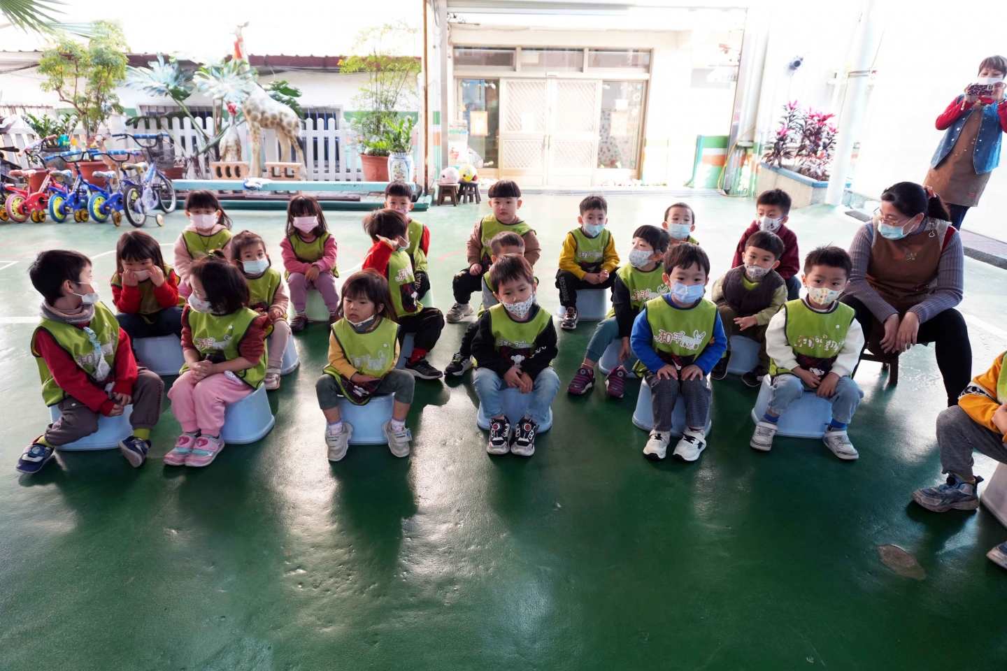 國聲廣播王國的魔法大門在「和平幼兒園」開啟囉！