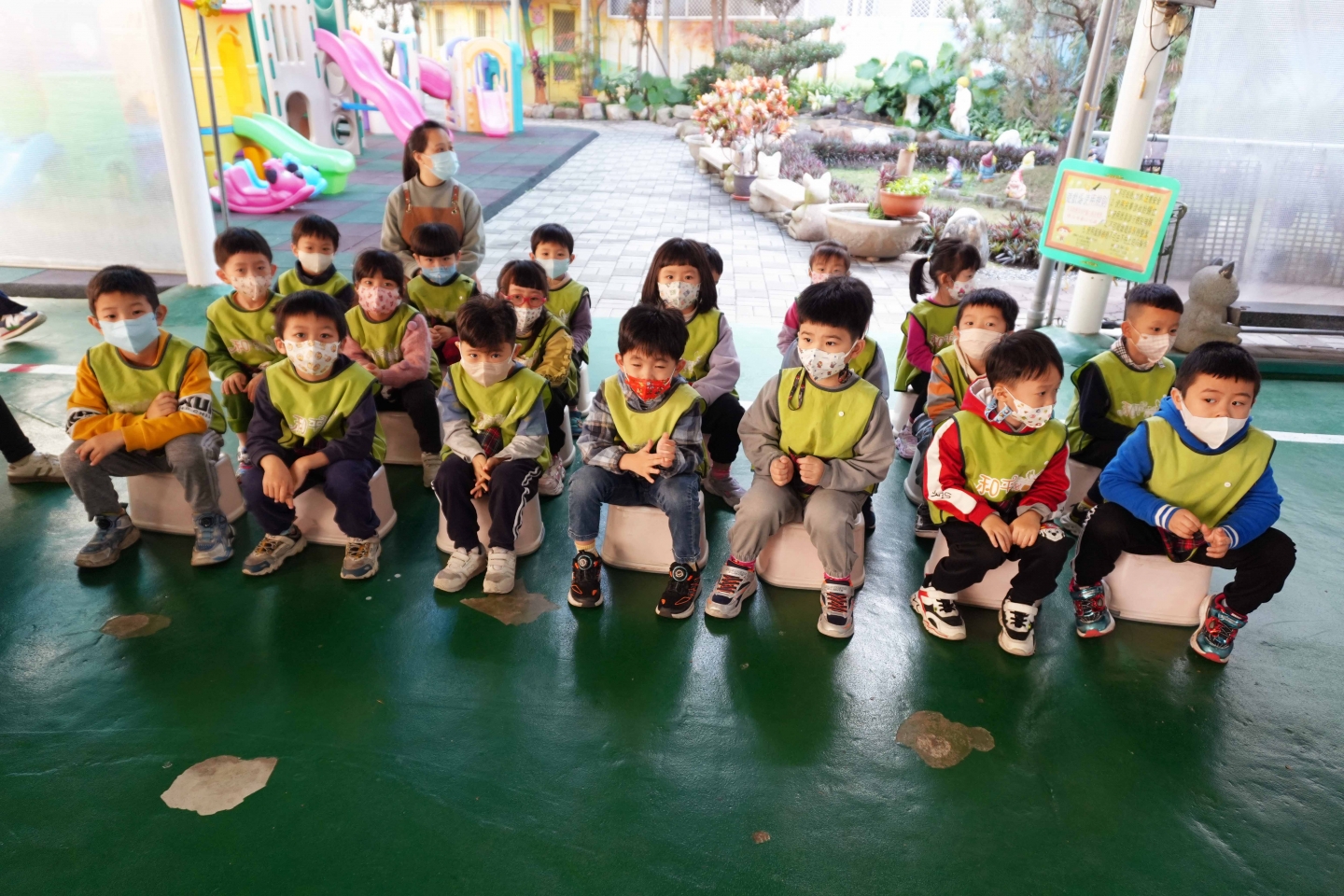 國聲廣播王國的魔法大門在「和平幼兒園」開啟囉！