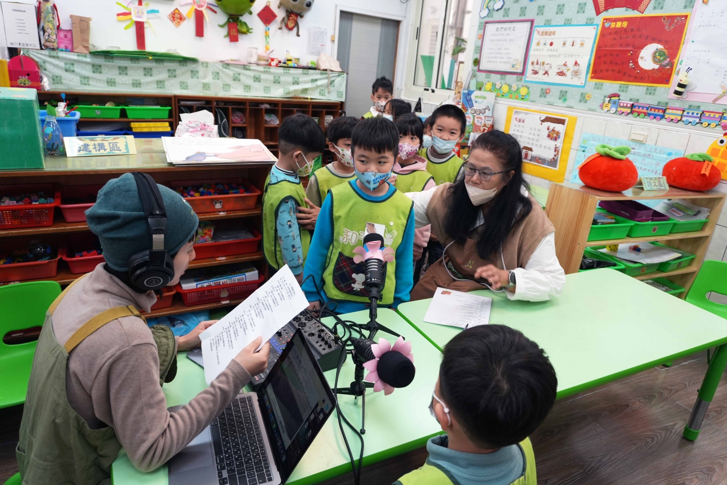 國聲廣播王國的魔法大門在「和平幼兒園」開啟囉！