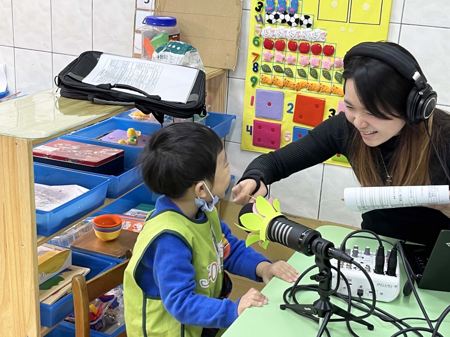 國聲廣播王國的魔法大門在「和平幼兒園」開啟囉！