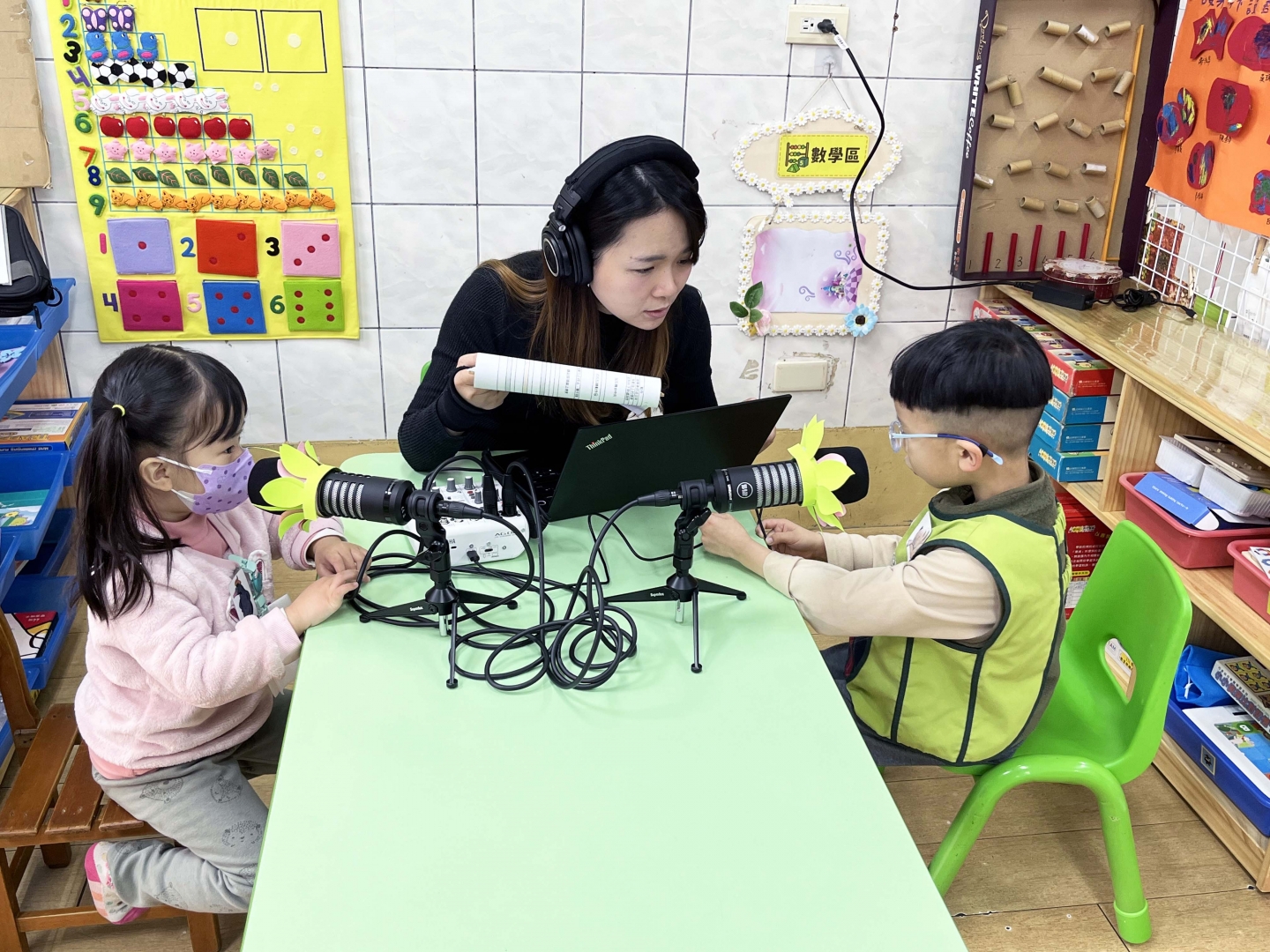 國聲廣播王國的魔法大門在「和平幼兒園」開啟囉！