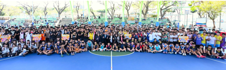 首屆「卦山盃」三對三籃球賽盛大開打 115隊縣內菁英點燃彰化籃球熱潮