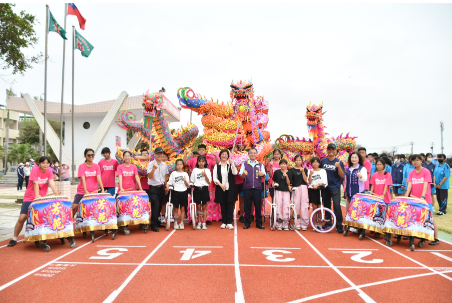 賀！芳苑國中競技舞龍全國賽勇奪4金 彰化體育與傳統文化再添亮點