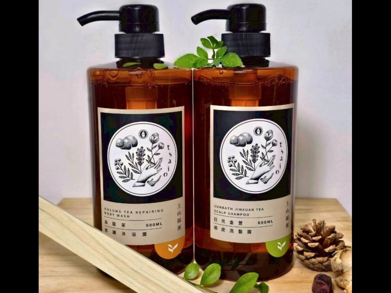 國聲嚴選~【上山採藥｜茶萃洗沐組】兩瓶一組