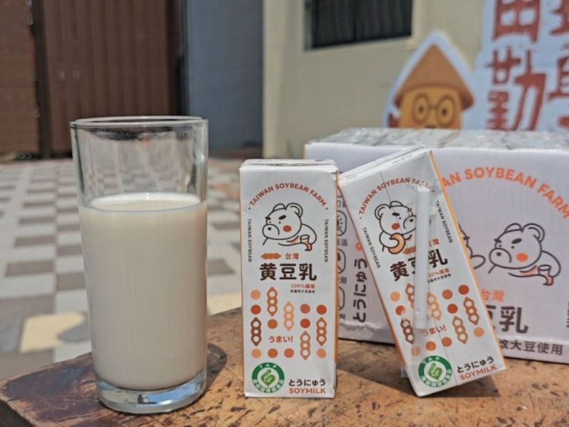 田野勤學-台灣黃豆乳