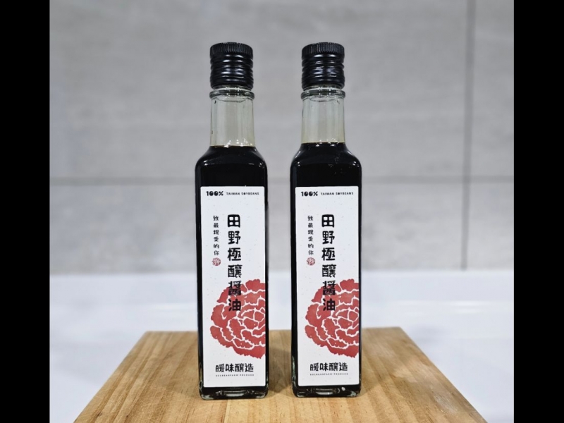 國聲推薦~田野醬油         (黑豆/黃豆)